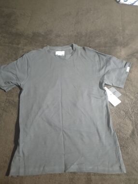 Public Supply Men's Short Sleeve Crew Neck T-Shirt In Gray/Size Mens Small